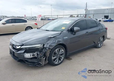 2018 Honda Clarity Plug-In Hybrid из США, поврежденный, VIN JHMZC5F1XJC018046